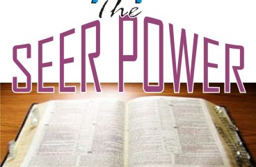 THE SEER POWER IS HOLY SPIRIT